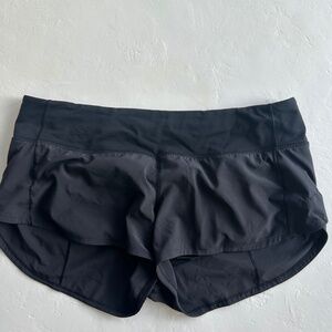 Black lululemon shorts